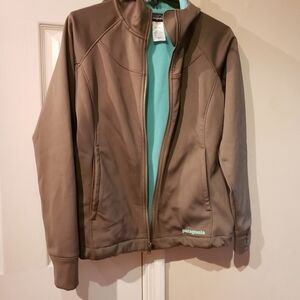 Patagonia Women's Dark Green Fleece Lined Jacket